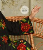 پیراهن ملکوت رنگ مشکی - تصویر 3