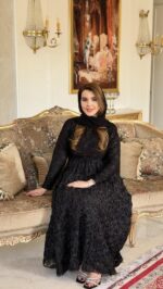 پیراهن رز مشکی - تصویر 5