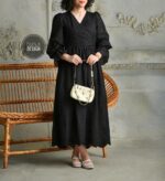 پیراهن بوته مشکی - تصویر 2